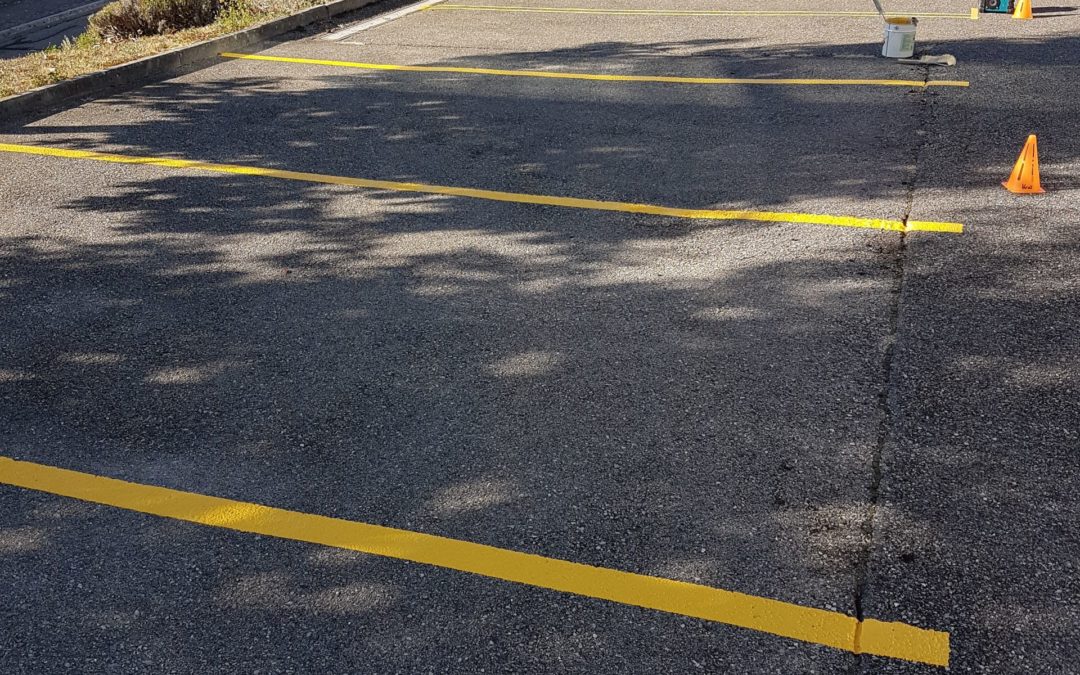 Peinture pour place de parking